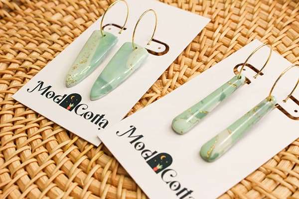 ModCotta handcrafted earrings